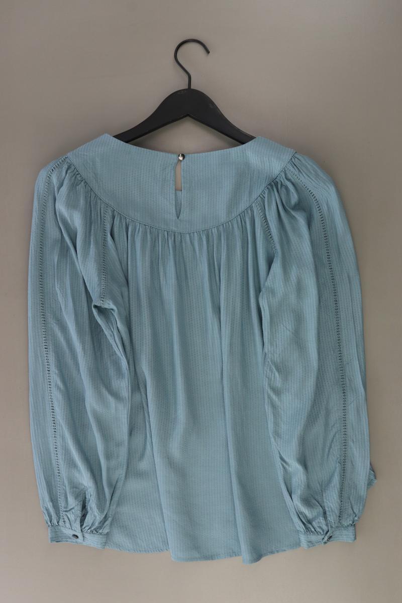 comma, Langarmbluse Gr. 36 blau aus Viskose