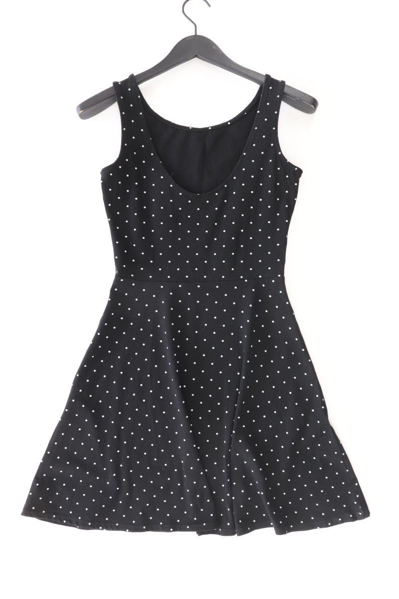 edc by Esprit Trägerkleid Gr. XS gepunktet schwarz