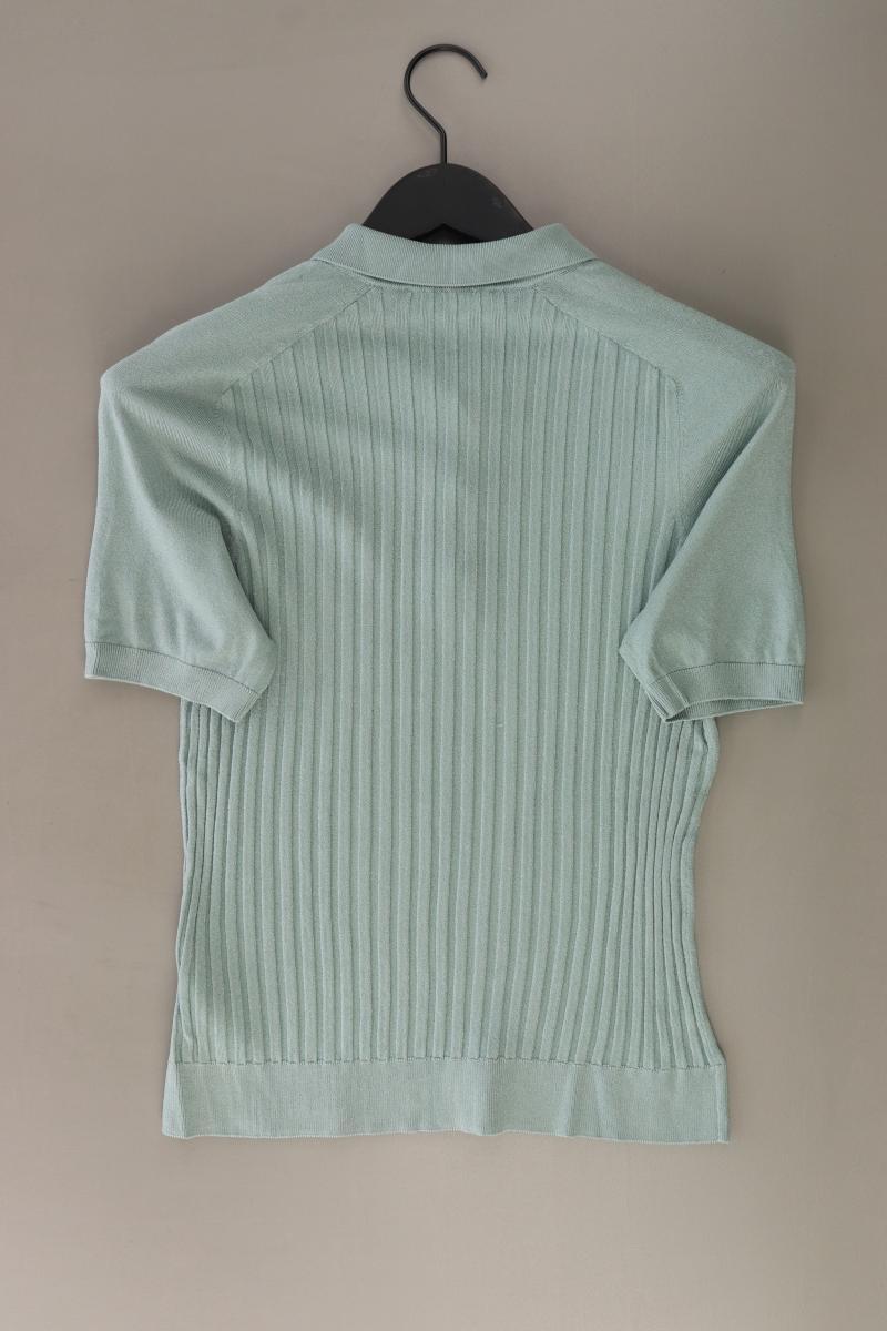 Jake*s Poloshirt Gr. 38 neuwertig Kurzarm blau aus Viskose