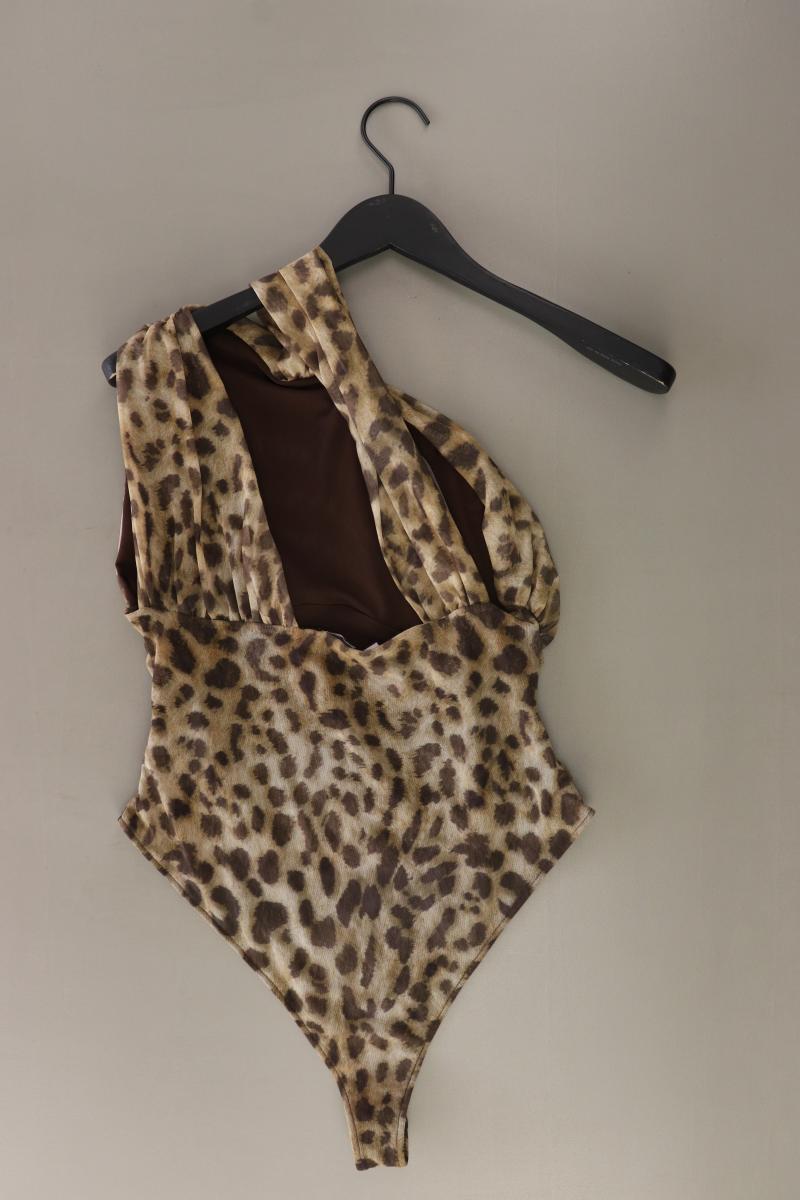 Zara Trägertop Gr. L mit Tierdruck braun