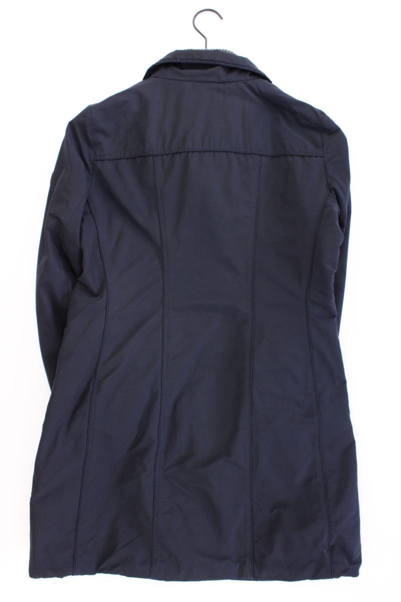 Marc O'Polo Übergangsmantel Gr. 40 blau aus Baumwolle