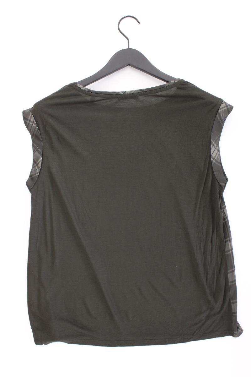 Opus Bluse Modell Fabiole Gr. 40 neuwertig Kurzarm olivgrün aus Polyester
