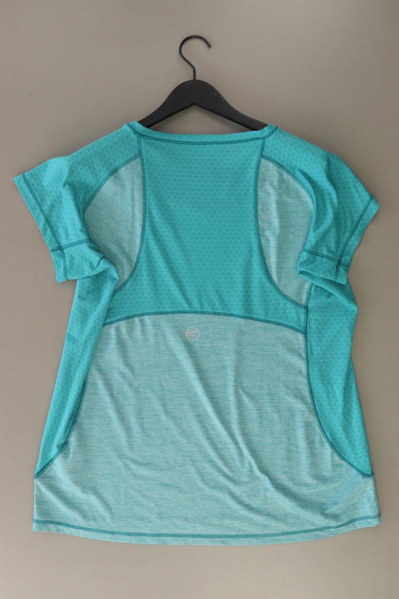 Regatta Sportshirt Gr. 46 Kurzarm türkis aus Polyester