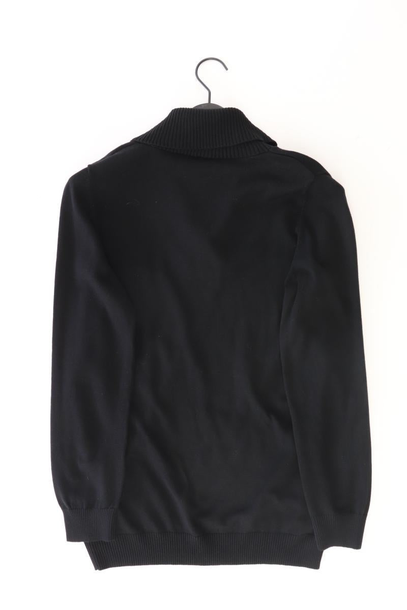 s.Oliver Feinstrickpullover für Herren Gr. 44 schwarz aus Polyacryl