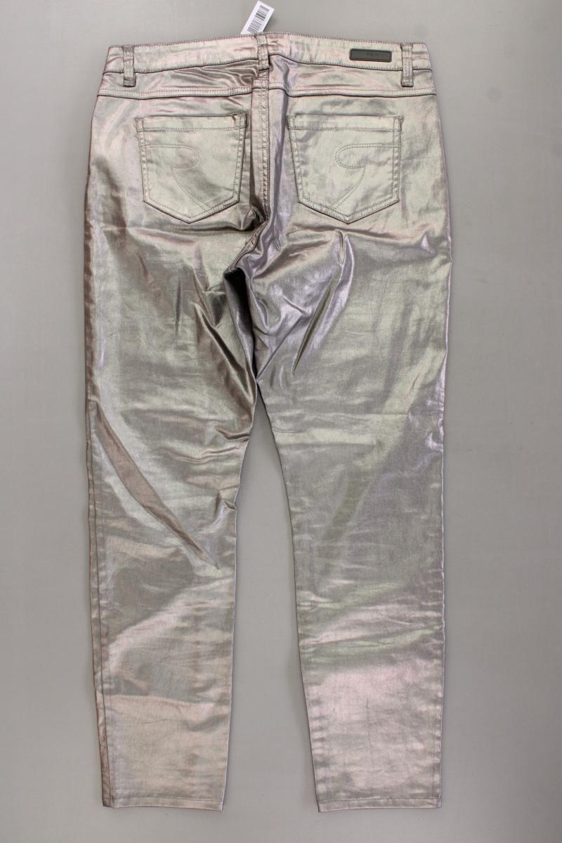 Geisha Hose Gr. 42 mit Glitzer gold aus Baumwolle
