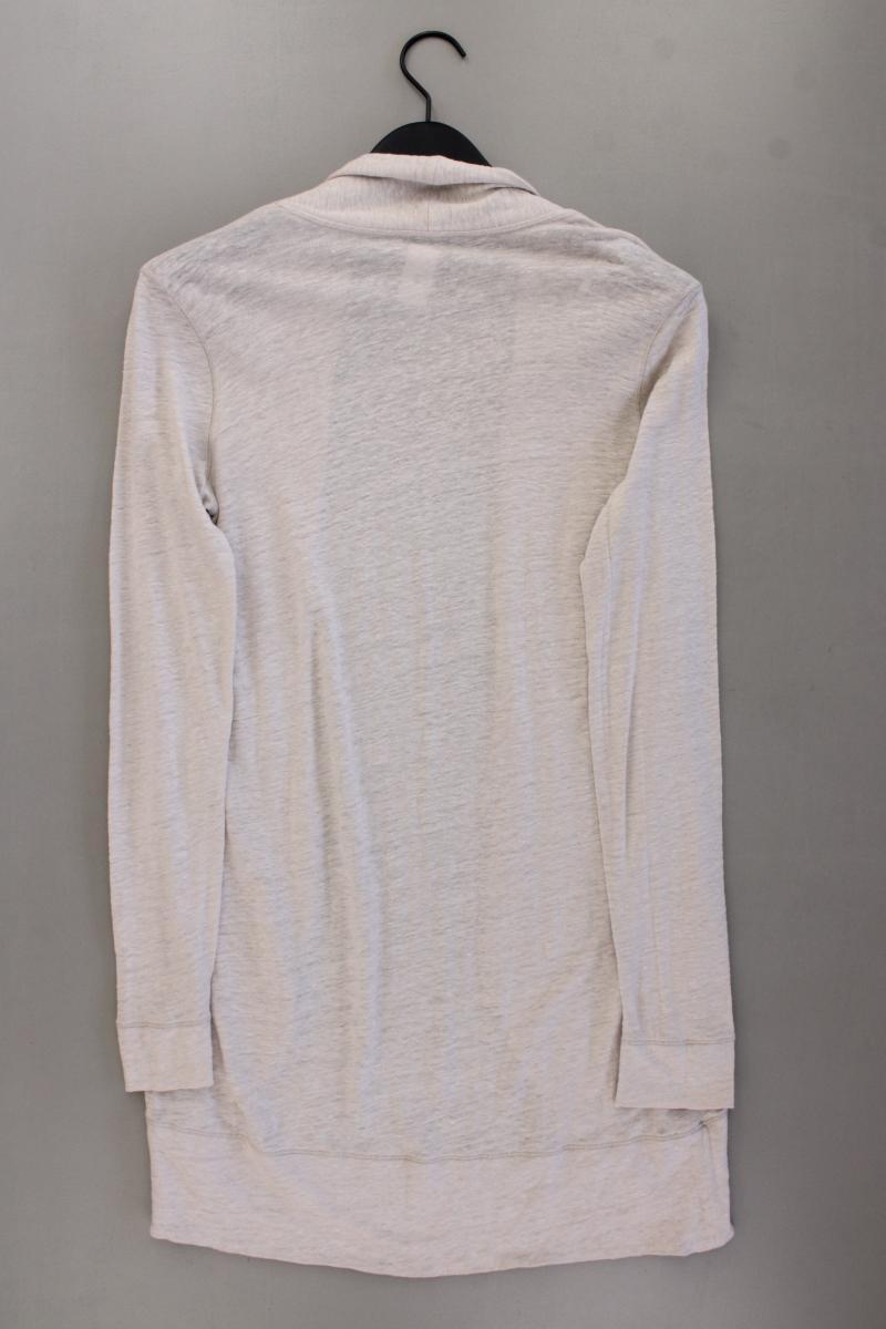 comma, Leinen Cardigan Gr. 38 Langarm creme