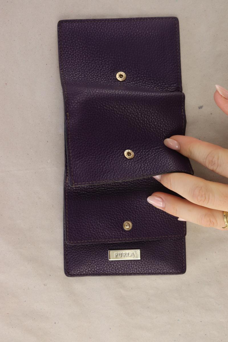 Furla Geldbeutel lila aus Leder