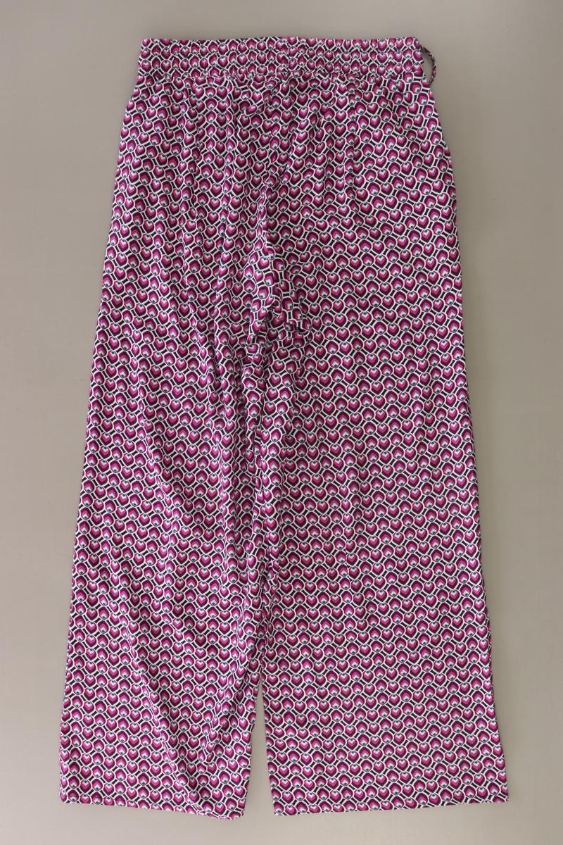 Zero Hose Gr. 34 geometrisches Muster lila aus Viskose