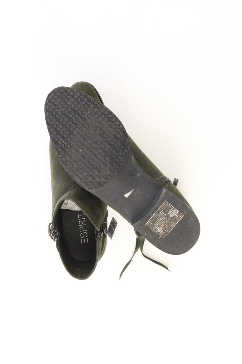 Esprit Stiefeletten Gr. 39 grün