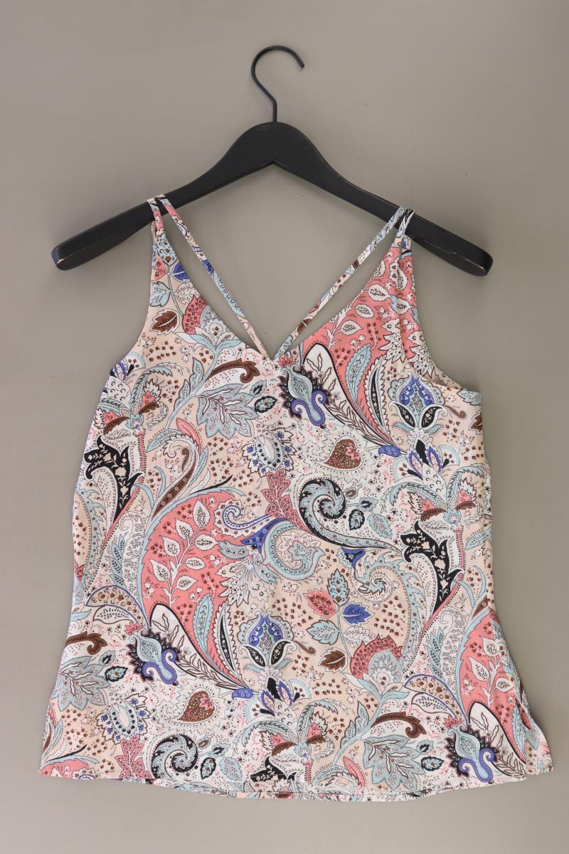 comma, Trägertop Gr. 34 mit Paisleymuster neuwertig mehrfarbig aus Polyester