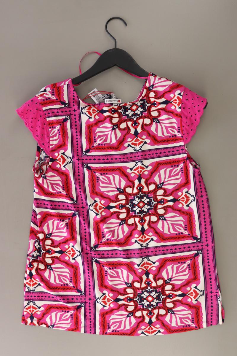 Street One Kurzarmbluse Gr. 36 neu mit Etikett pink aus Viskose