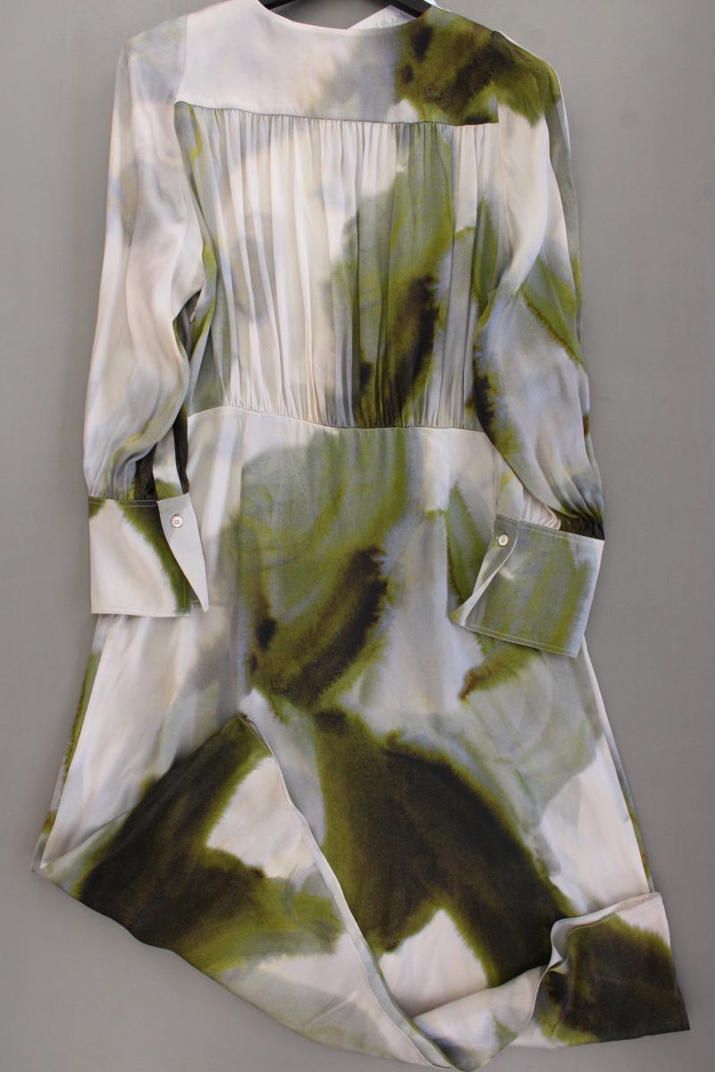 H&M Seidenkleid Gr. 44 neu mit Etikett Langarm mehrfarbig