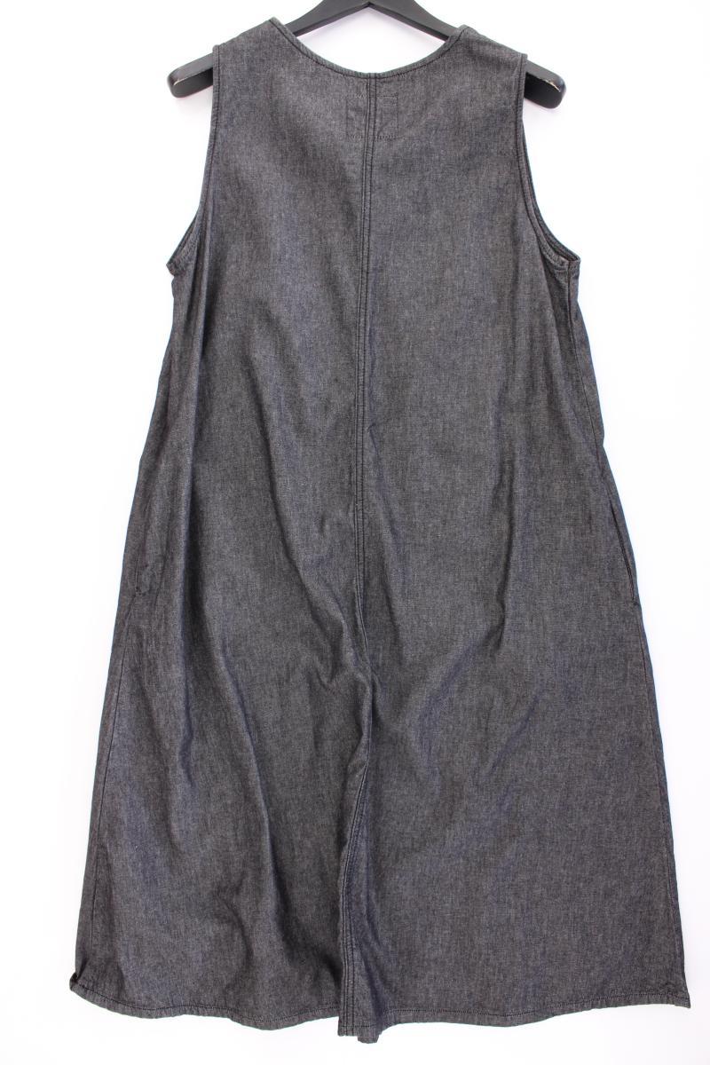 bonprix Kleid Gr. 42 Träger grau aus Baumwolle