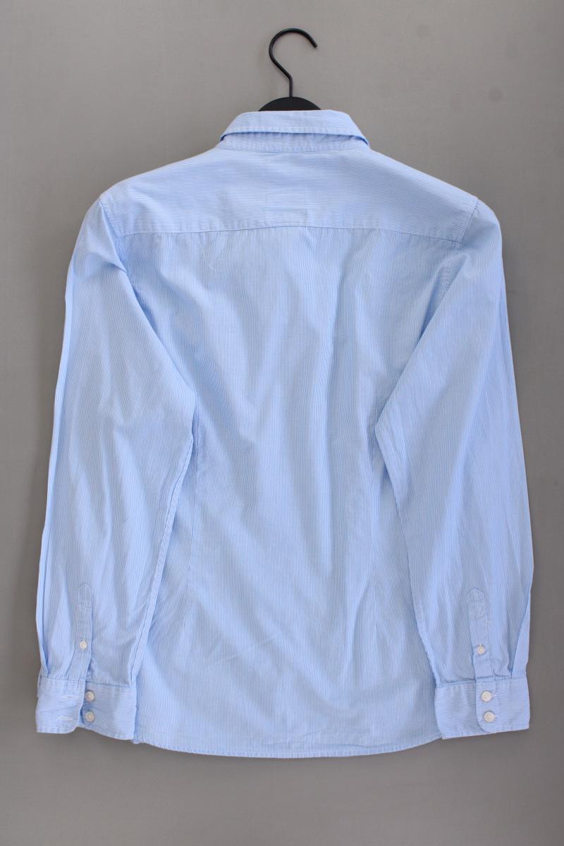 Crew Clothing Company Langarmbluse Gr. UK 16 (L) gestreift blau aus Baumwolle