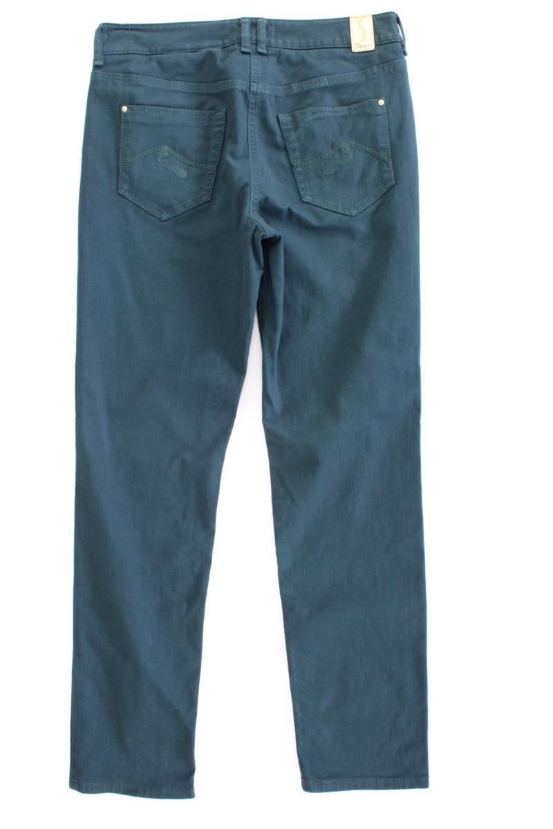 Gardeur Five-Pocket-Hose Gr. 40 grün aus Baumwolle