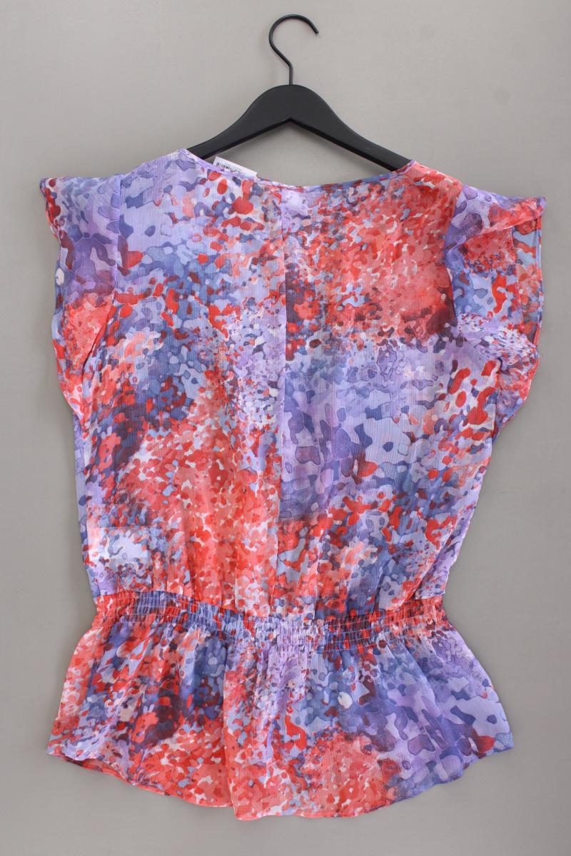 Gelco Kurzarmbluse Gr. 40 lila aus Polyester