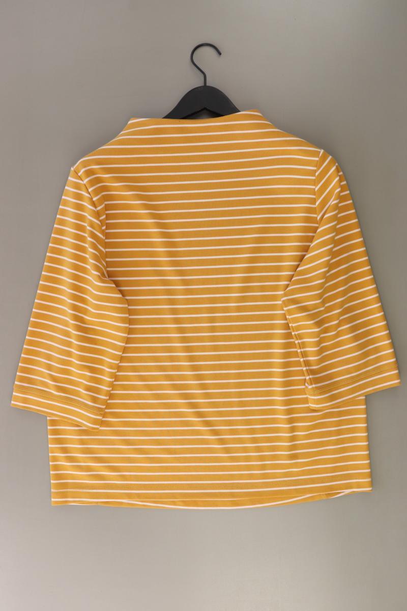 Triangle by s.Oliver Oversize-Pullover Gr. 44 gestreift gelb