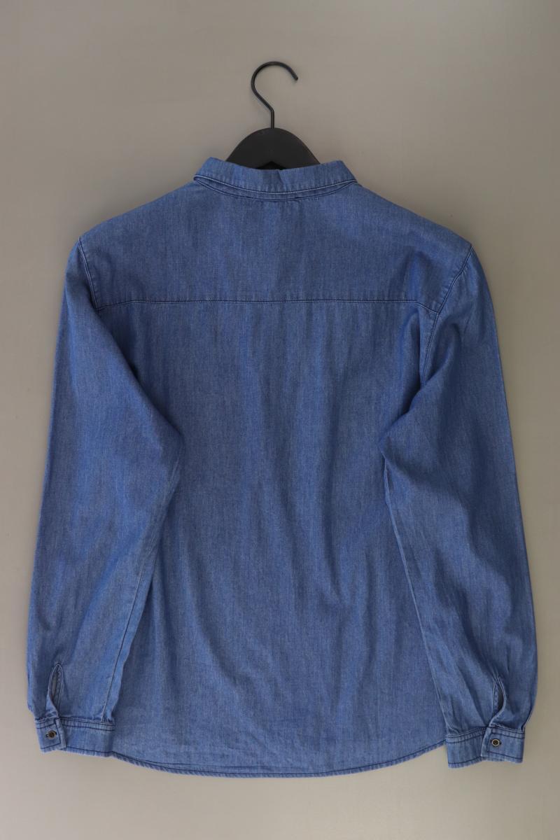 Esprit Langarmbluse Gr. XL blau