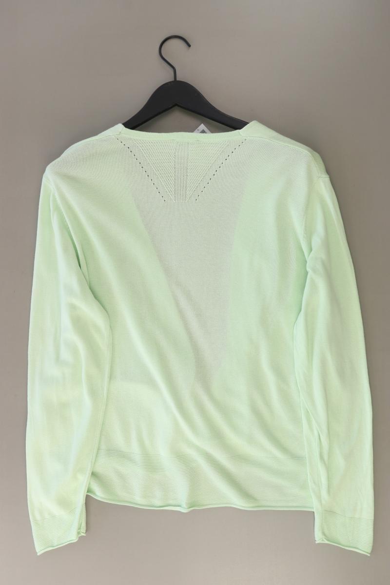 Street One Strickjacke Gr. 42 Langarm grün