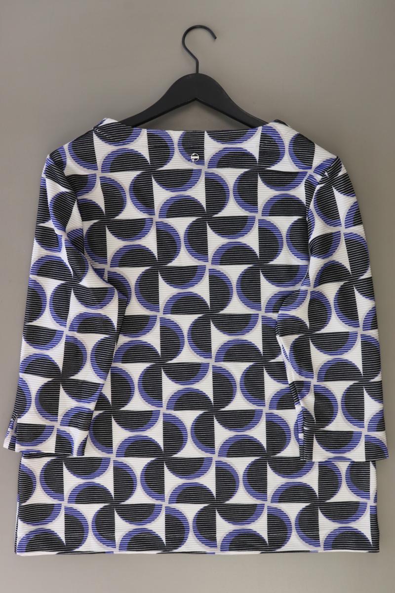 Bonita Oversize-Pullover Gr. XL gepunktet blau aus Polyester