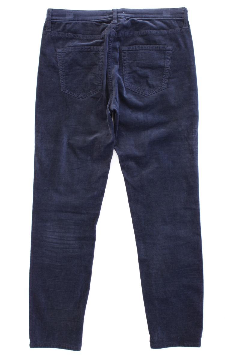 Rich&Royal Samthose Gr. w28/L32 blau aus Baumwolle