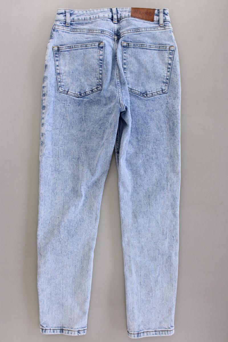 NA-KD Mom Jeans Gr. 36 blau