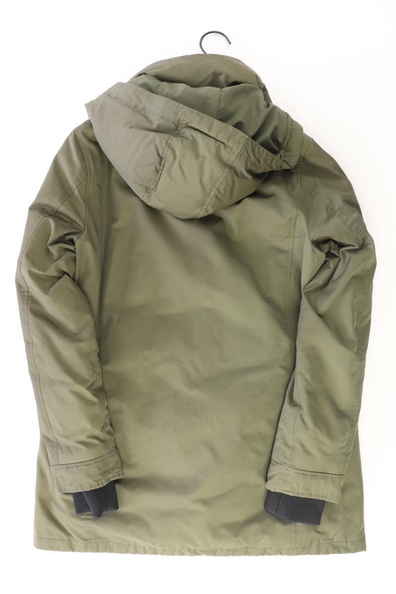 Tommy Hilfiger Wintermantel Gr. M olivgrün aus Baumwolle