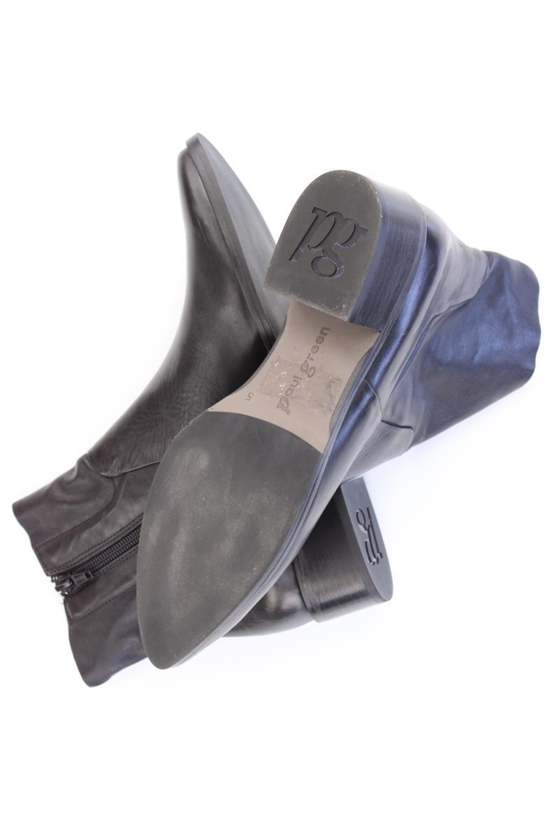 Paul Green Stiefeletten Gr. 38 schwarz aus Leder