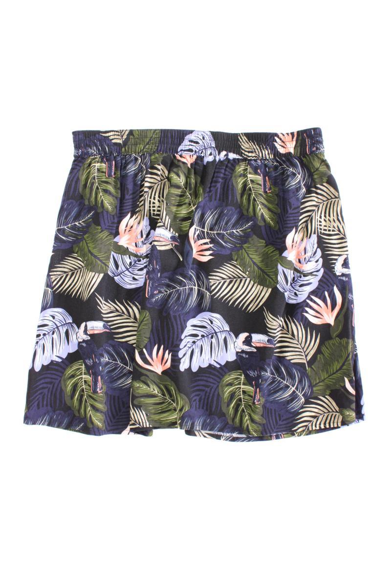 Tom Tailor (Denim) Rock Gr. L mit Blumenmuster mehrfarbig aus Viskose