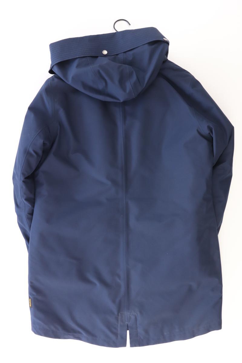 Jack Wolfskin Kapuzenmantel Gr. L blau aus Polyester