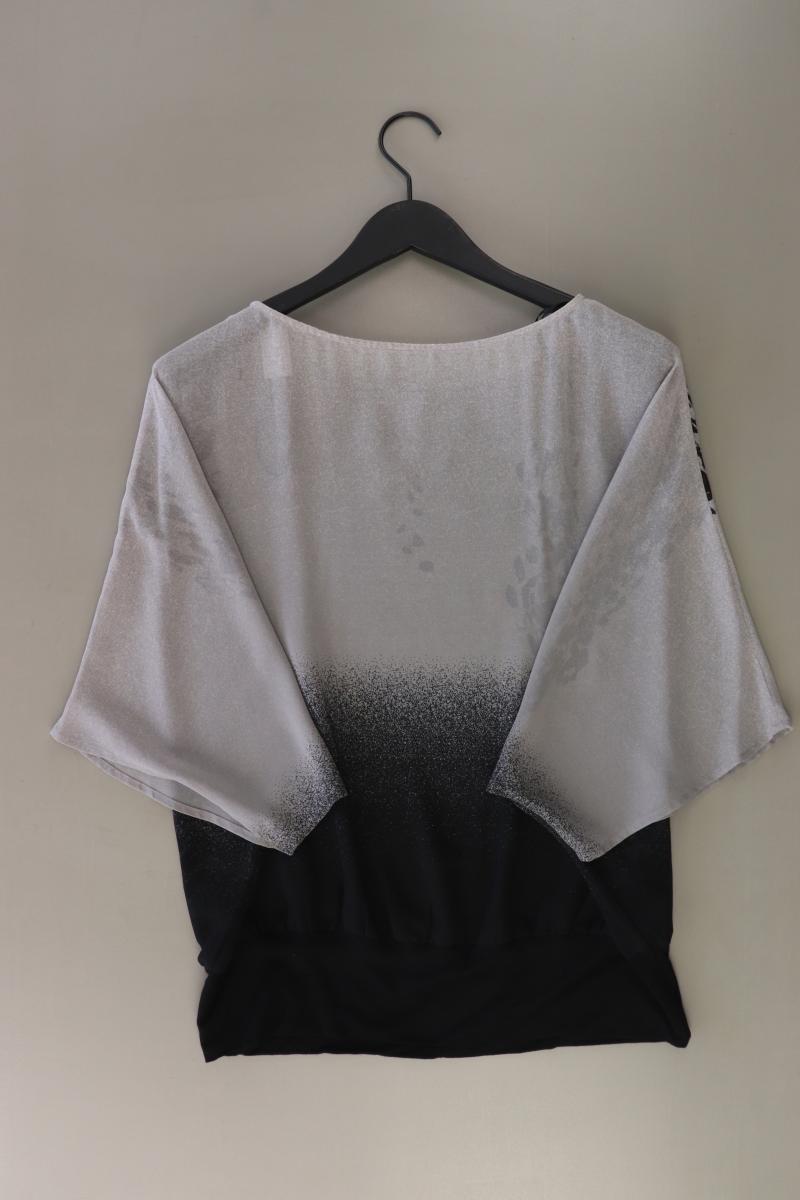 Taifun Oversize-Bluse Gr. 44 3/4 Ärmel grau aus Polyester