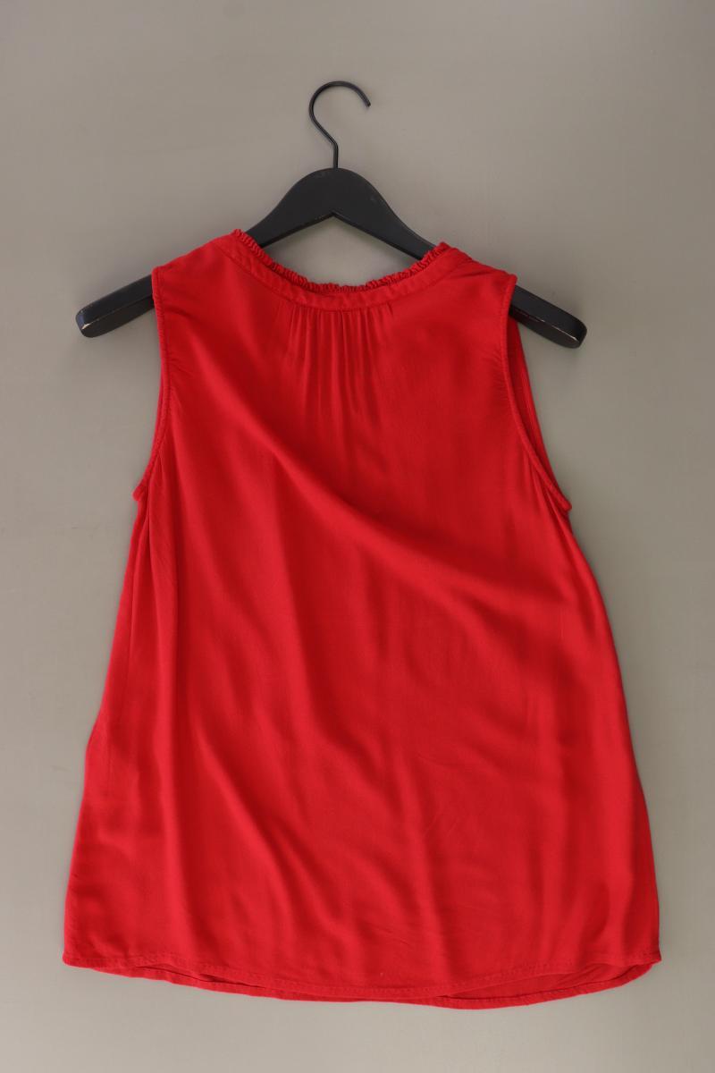 Street One Ärmellose Bluse Gr. 36 neuwertig rot aus Viskose