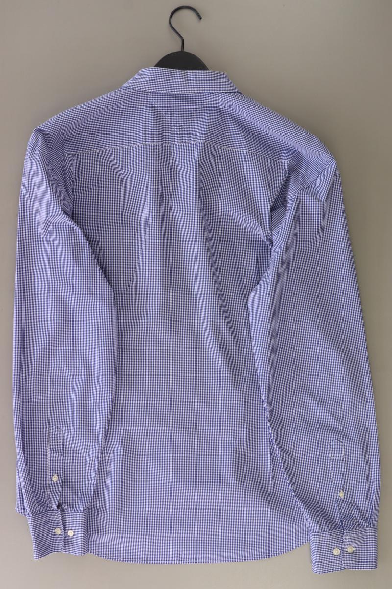 Tommy Hilfiger Karohemd für Herren Gr. XXL kariert Langarm blau aus Baumwolle