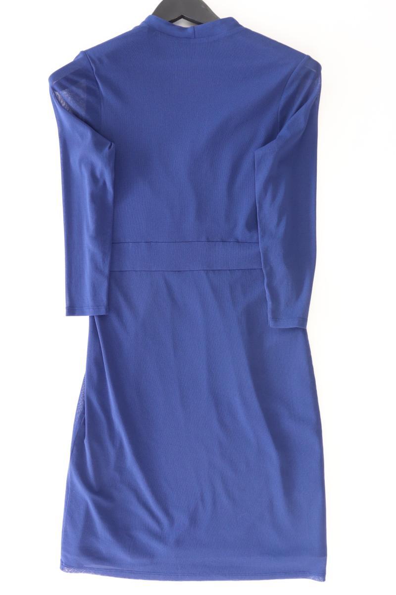 Esprit Abendkleid Gr. S 3/4 Ärmel blau aus Polyamid
