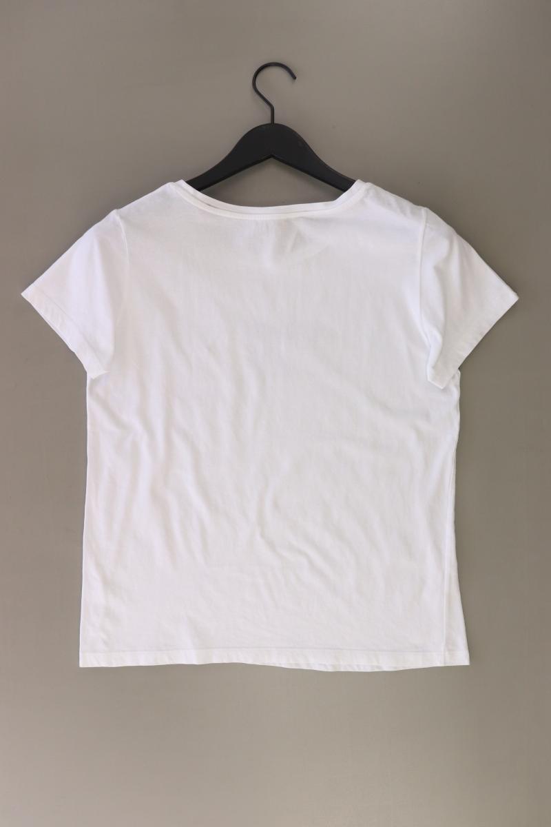 More&More Printshirt Gr. 40 Kurzarm weiß