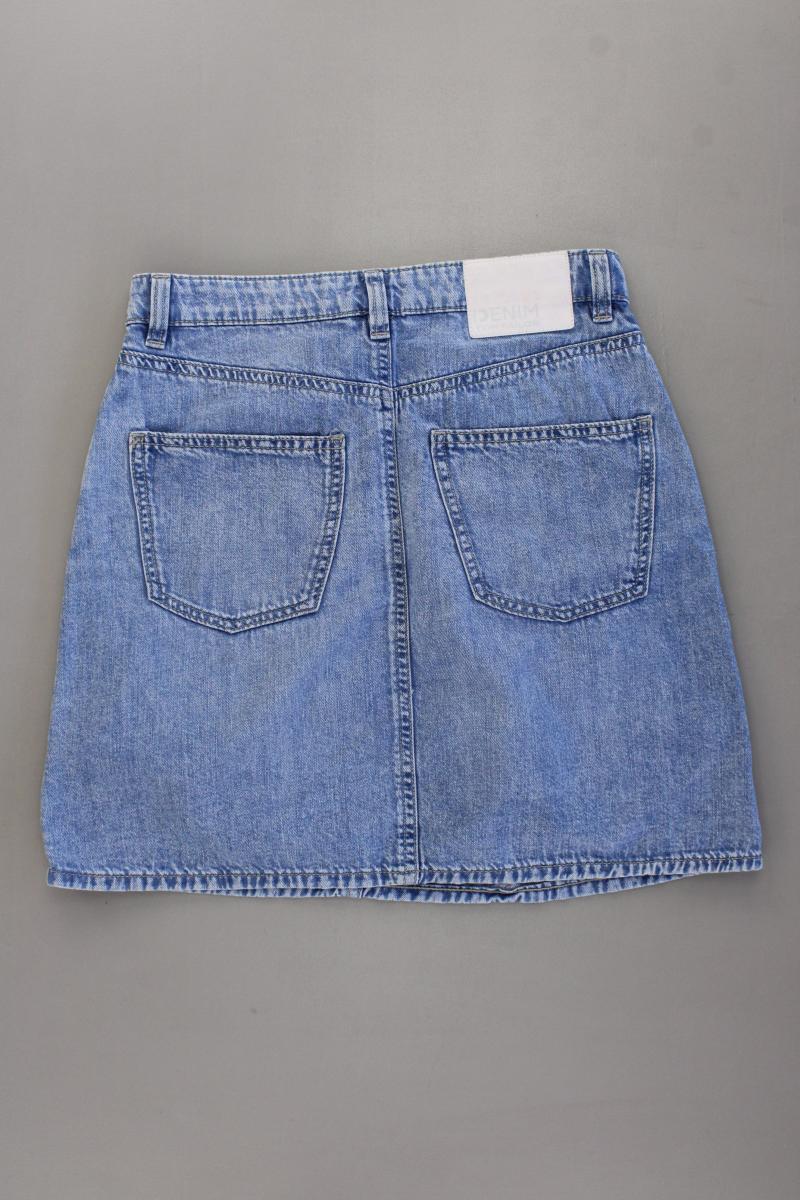 Tom Tailor (Denim) Jeansrock Gr. XS blau aus Baumwolle