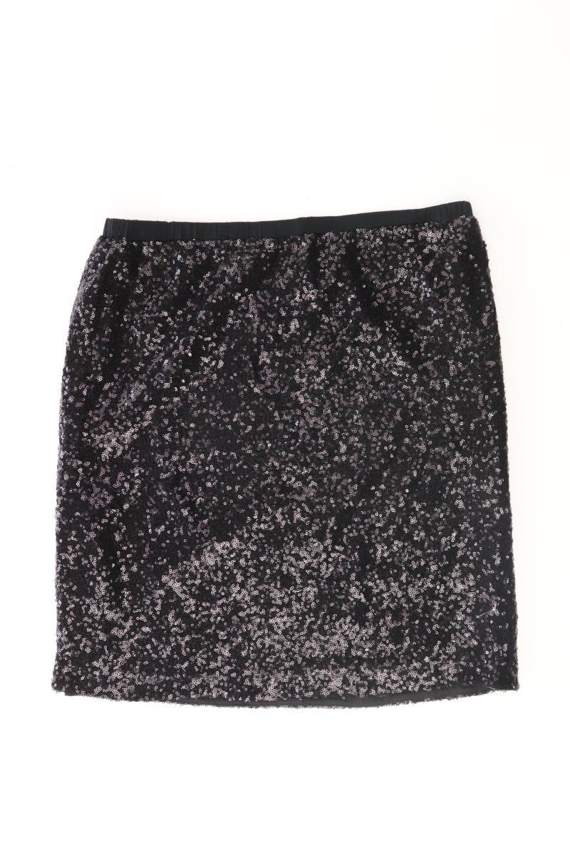 More&More Stretchrock Gr. 38 mit Pailletten schwarz