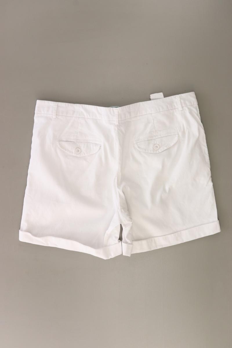 Benetton Chino Shorts Gr. 40 weiß aus Baumwolle