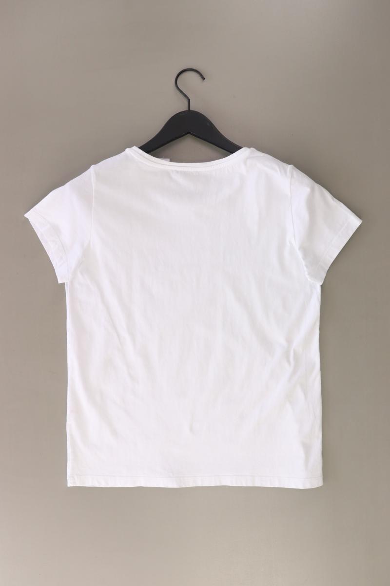 More&More Printshirt Gr. 40 Kurzarm weiß
