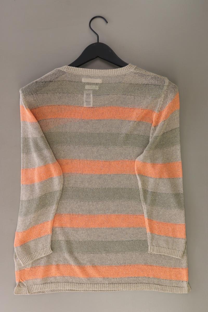 Brax Grobstrickpullover Gr. 42 gestreift mehrfarbig aus Baumwolle