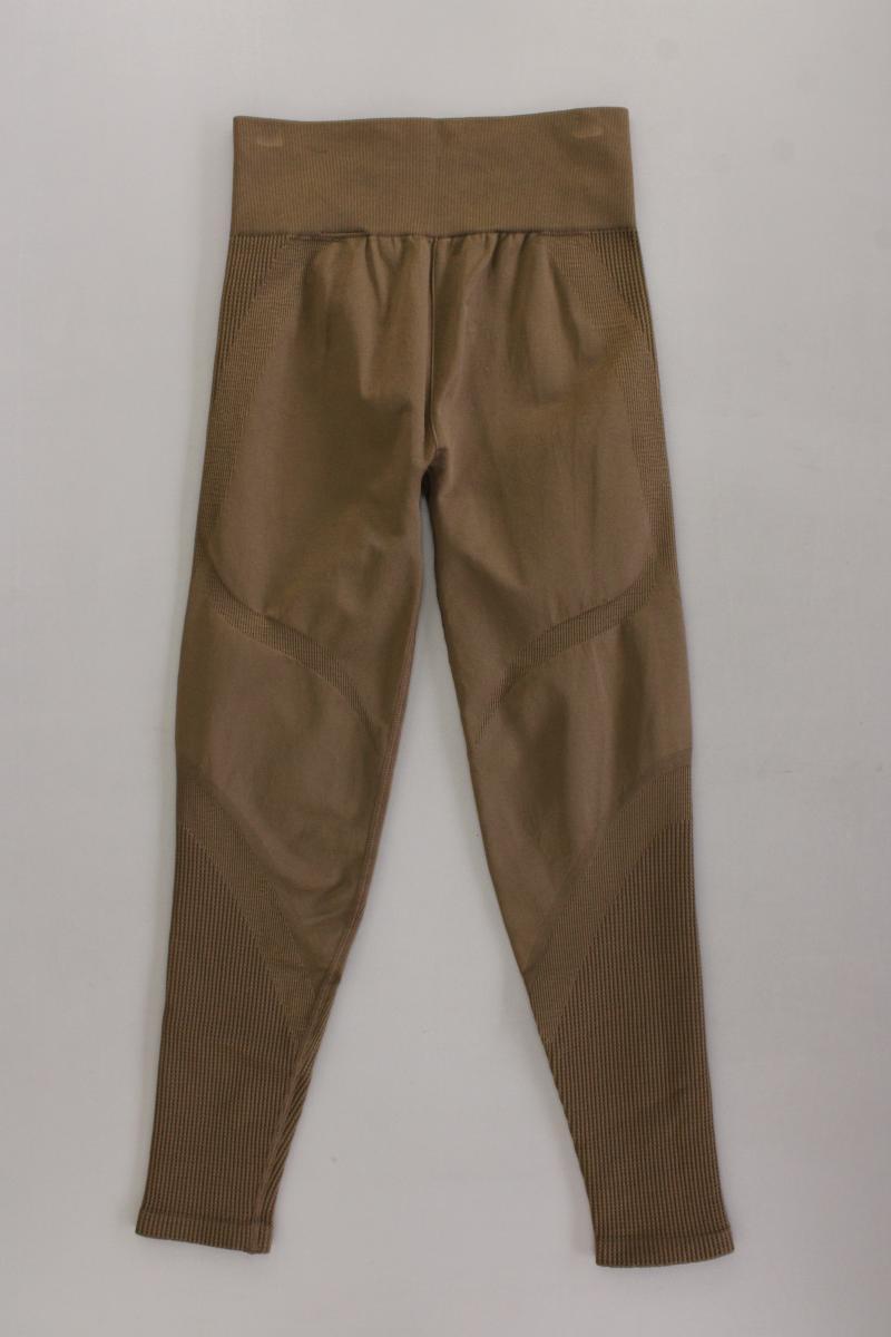 H&M Sporthose Gr. M braun aus Polyamid