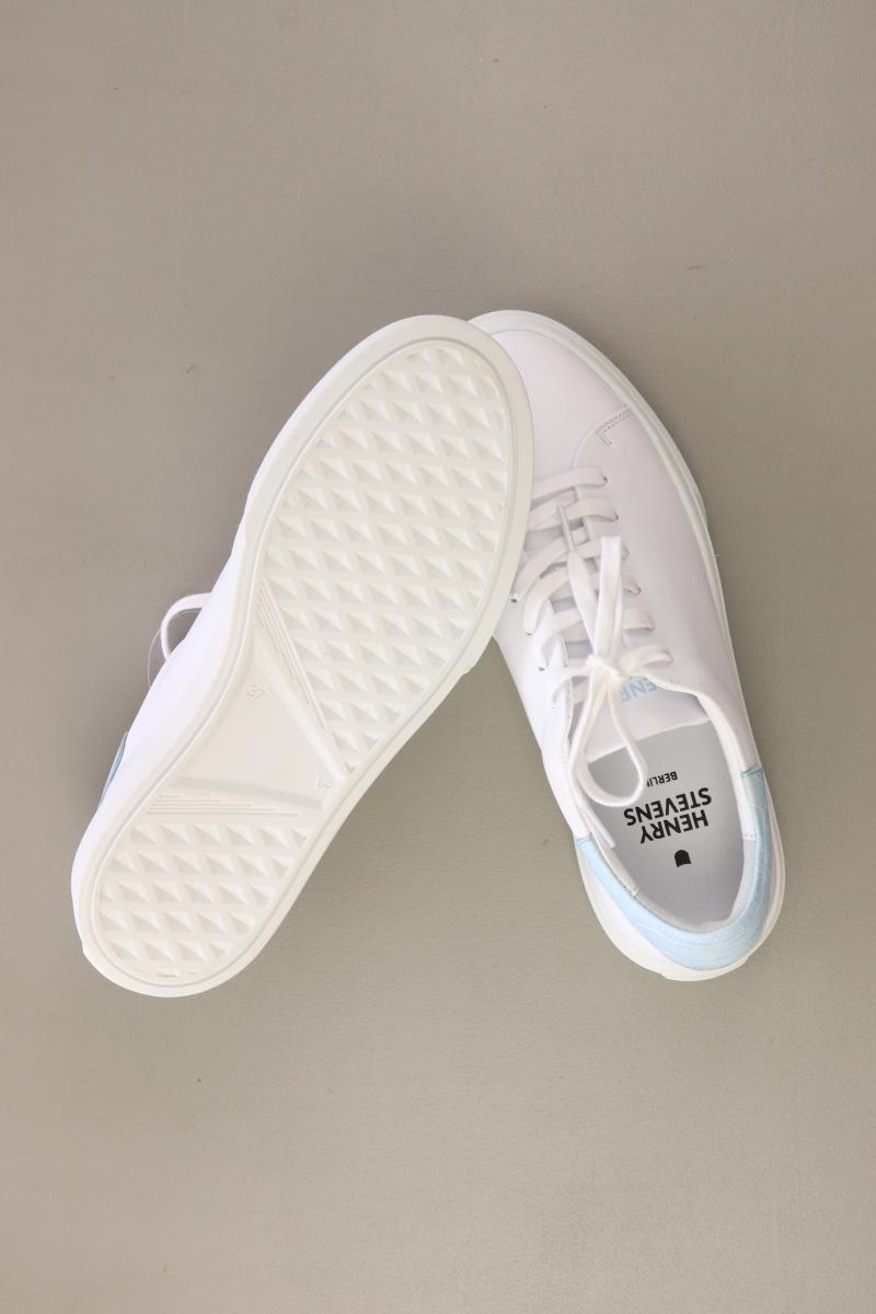 Henry Stevens Sneaker Gr. 37 neuwertig weiß aus Leder