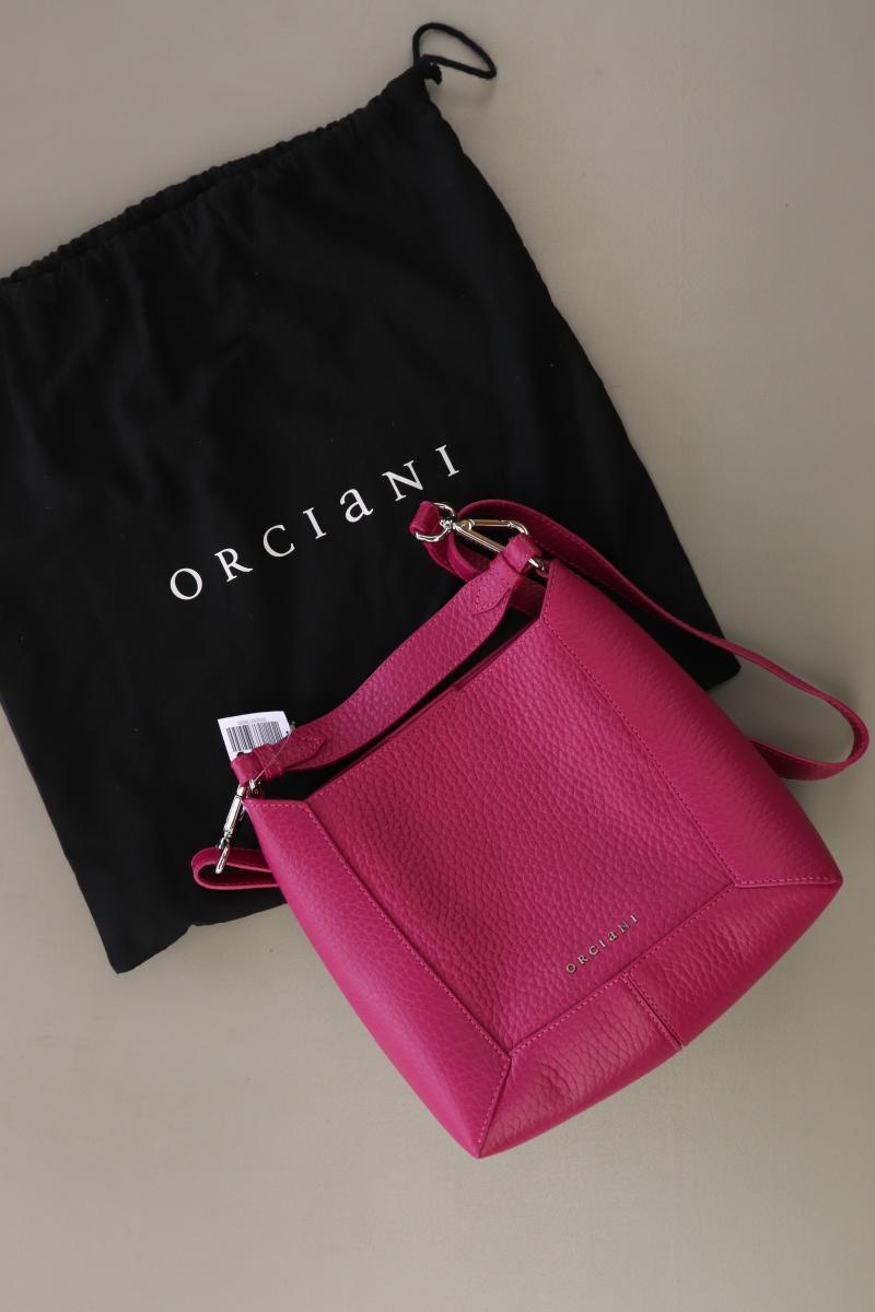Orciani Umhängetasche neuwertig pink aus Leder