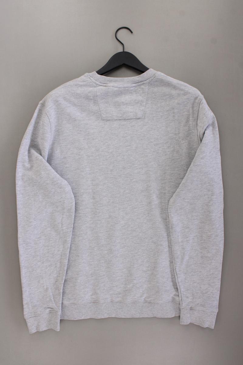 Seidensticker Langarmpullover für Herren Gr. XXXL grau aus Baumwolle