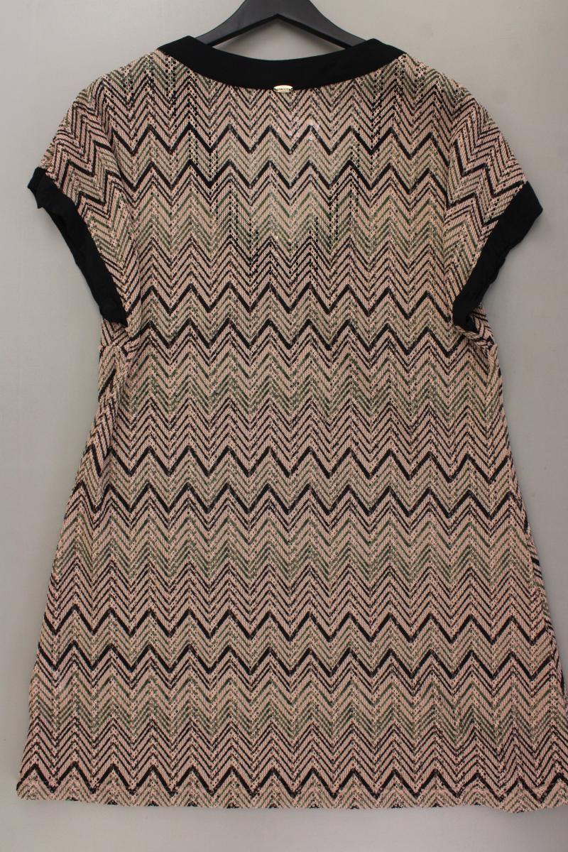 PALMERS Tunikakleid Gr. 44/46 neuwertig Kurzarm braun aus Polyester