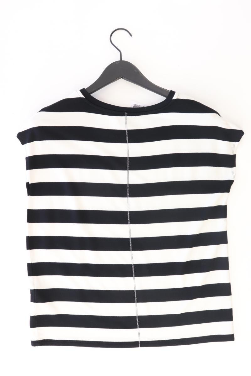 Street One Ringelshirt Gr. 40 gestreift Kurzarm schwarz aus Modal