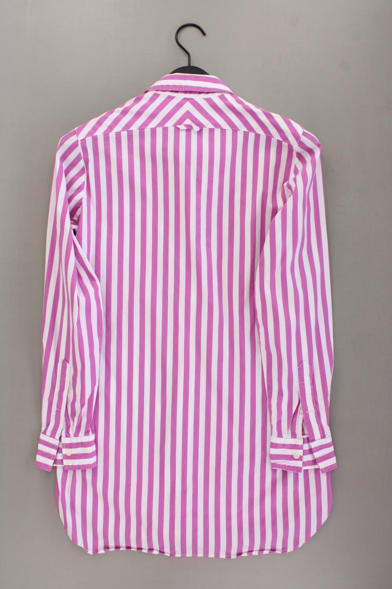 rossana diva Longbluse Gr. 36 gestreift Langarm pink aus Baumwolle