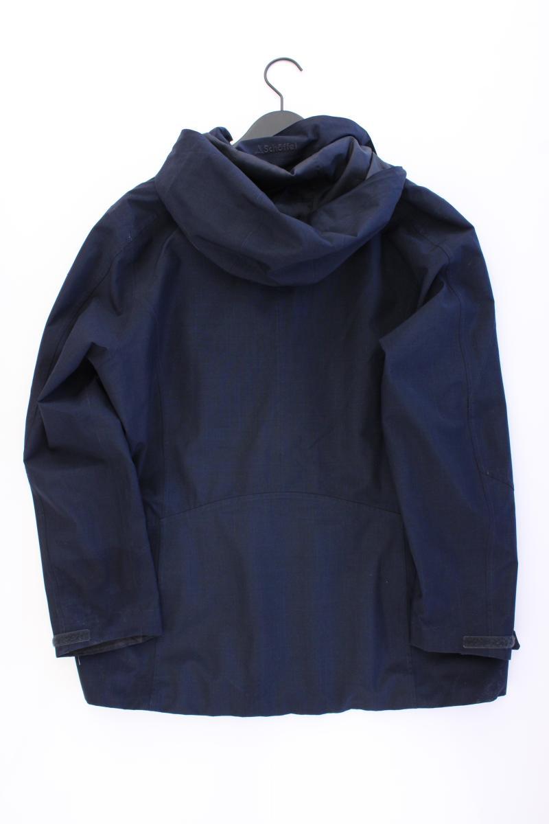 Schöffel Kapuzenjacke Gr. 46 blau aus Polyamid