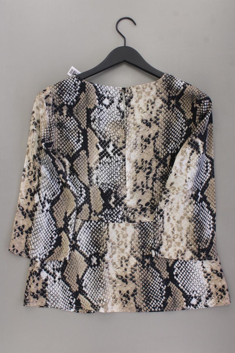 Kocca Classic Bluse Gr. S mit Tierdruck 3/4 Ärmel mehrfarbig