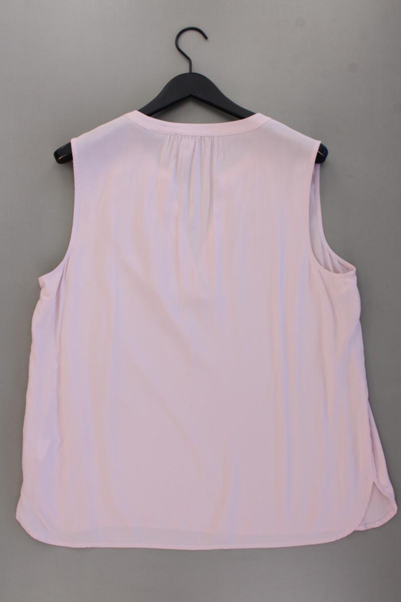 Zero Ärmellose Bluse Gr. 44 neuwertig rosa aus Viskose